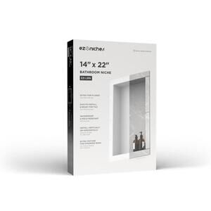 Recessed Bathroom Shower Shampoo Shelf